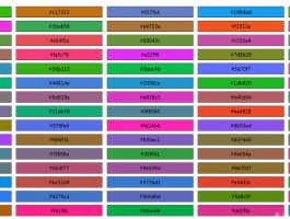前端JavaScript，随机颜色获取、颜色排序算法，RGB格式，Hex十六进制格式均支持，在线演示以及源码分享