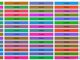 前端JavaScript，随机颜色获取、颜色排序算法，RGB格式，Hex十六进制格式均支持，在线演示以及源码分享