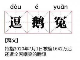 “逗鹅冤”火了！被骗损失1600多万的腾讯该咋办？